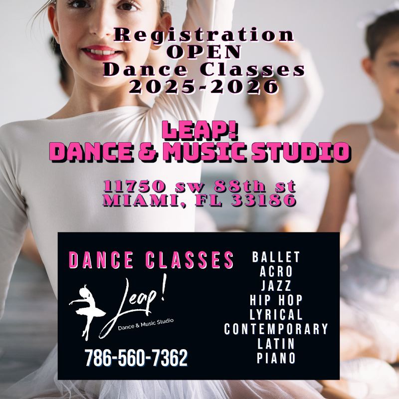 Leap! Dance & Music Studio - Dance Studio in Miami, Florida