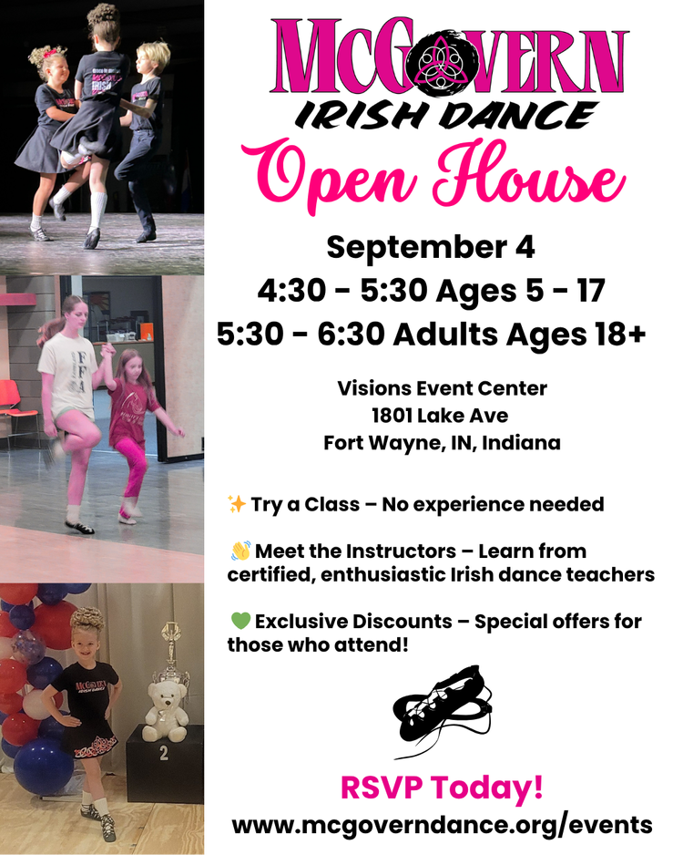 McGovern Irish Dance Fort Wayne - Dance Studio in Fort Wayne, Indiana