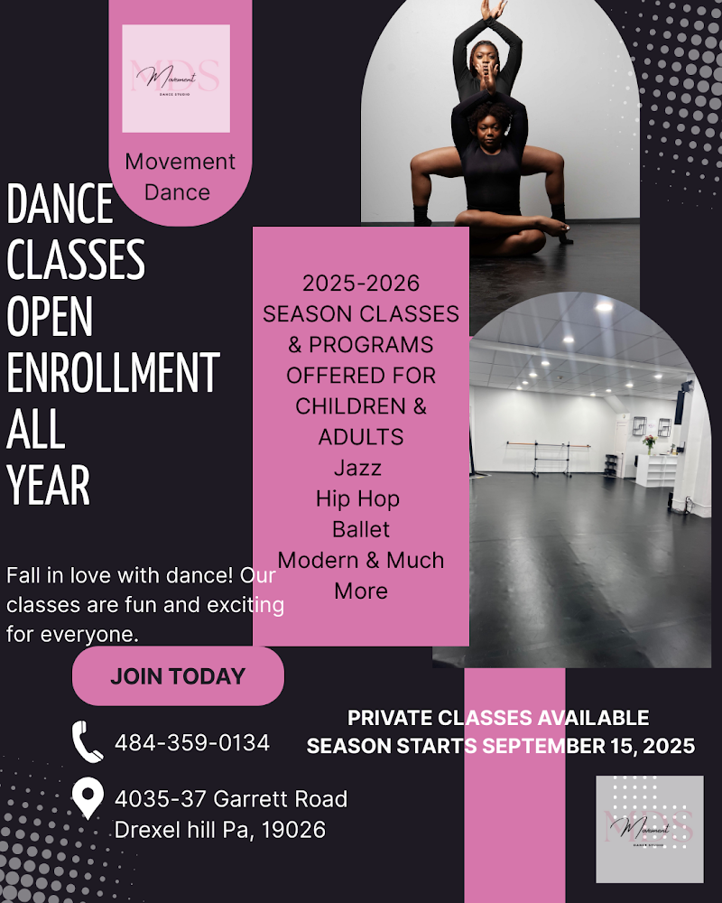 Movement Dance Studio - Dance Studio in Drexel Hill, Pennsylvania